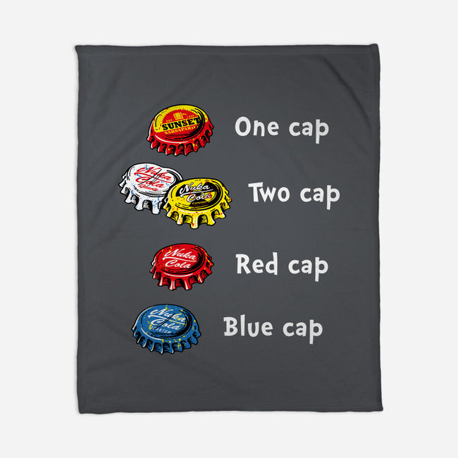 Bottle Caps Fever-None-Fleece-Blanket-Olipop