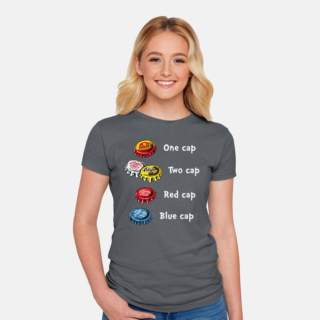 Bottle Caps Fever-Womens-Fitted-Tee-Olipop