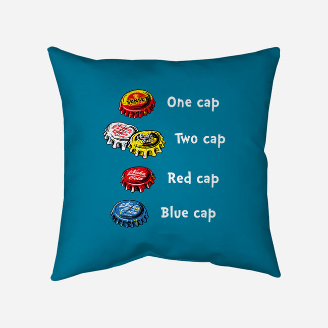 Bottle Caps Fever-None-Removable Cover-Throw Pillow-Olipop