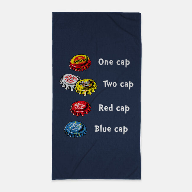 Bottle Caps Fever-None-Beach-Towel-Olipop