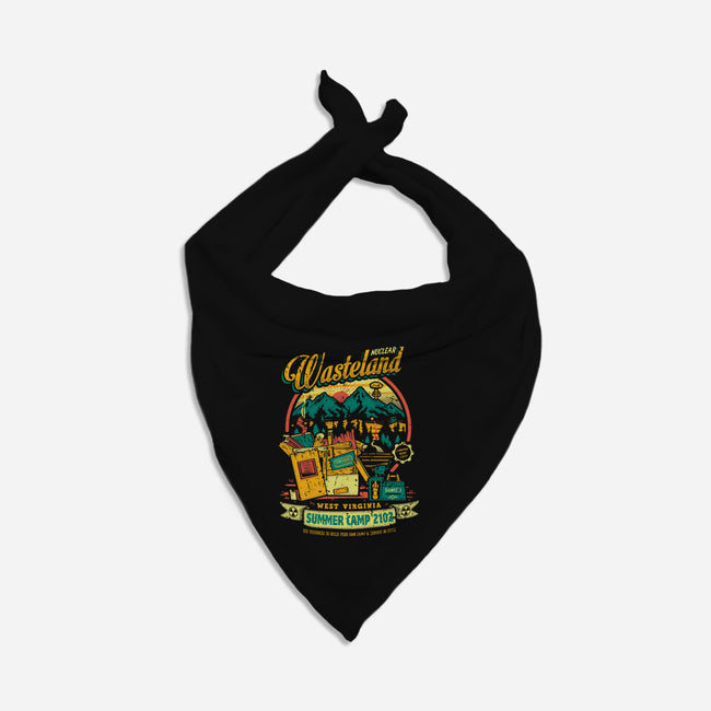 Radioactive Summer Camp-Dog-Bandana-Pet Collar-Olipop