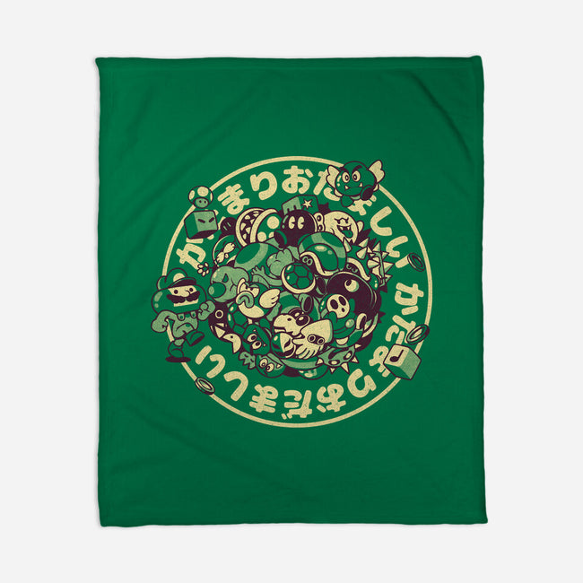 Let's A Roll-None-Fleece-Blanket-ilustrata