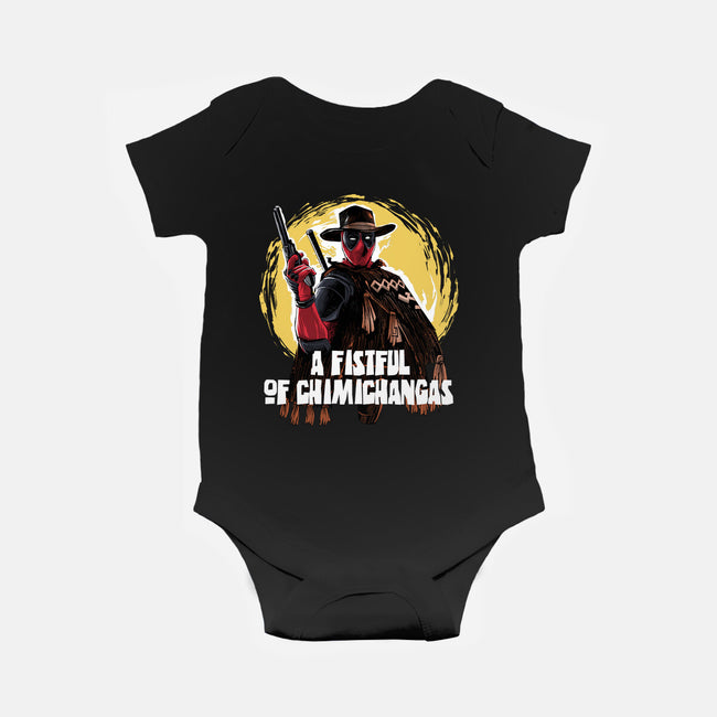 A Fistful Of Chimichangas-Baby-Basic-Onesie-zascanauta