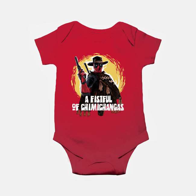 A Fistful Of Chimichangas-Baby-Basic-Onesie-zascanauta