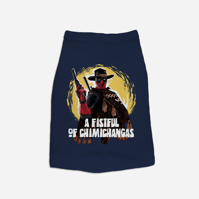 A Fistful Of Chimichangas-Dog-Basic-Pet Tank-zascanauta