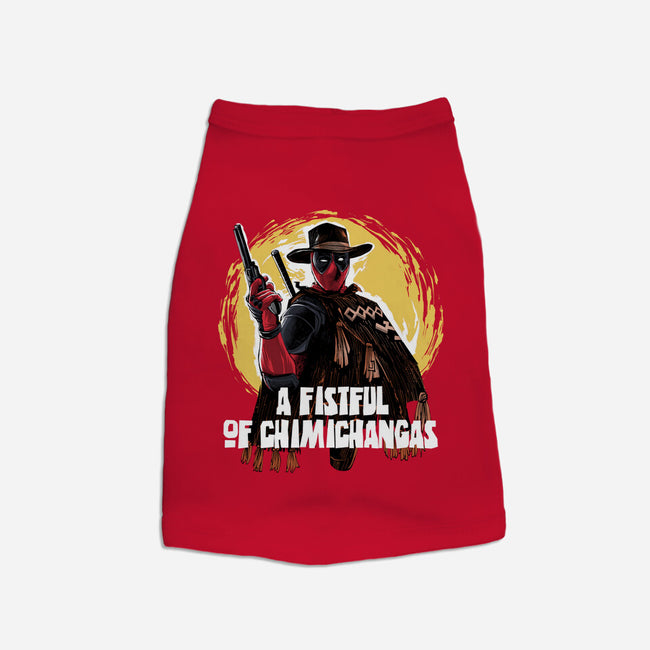 A Fistful Of Chimichangas-Dog-Basic-Pet Tank-zascanauta