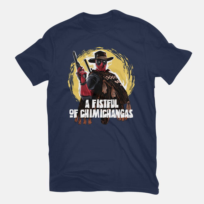 A Fistful Of Chimichangas-Womens-Fitted-Tee-zascanauta