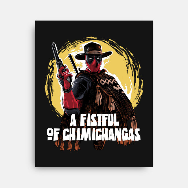 A Fistful Of Chimichangas-None-Stretched-Canvas-zascanauta