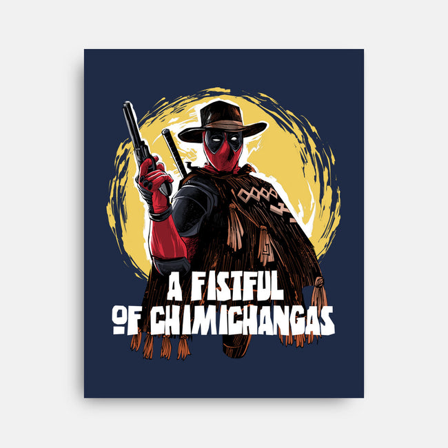 A Fistful Of Chimichangas-None-Stretched-Canvas-zascanauta