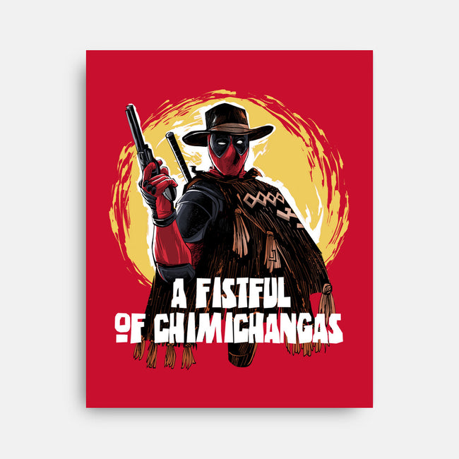 A Fistful Of Chimichangas-None-Stretched-Canvas-zascanauta