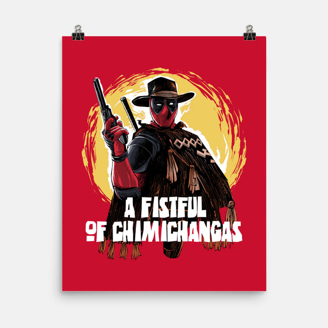 A Fistful Of Chimichangas-None-Matte-Poster-zascanauta