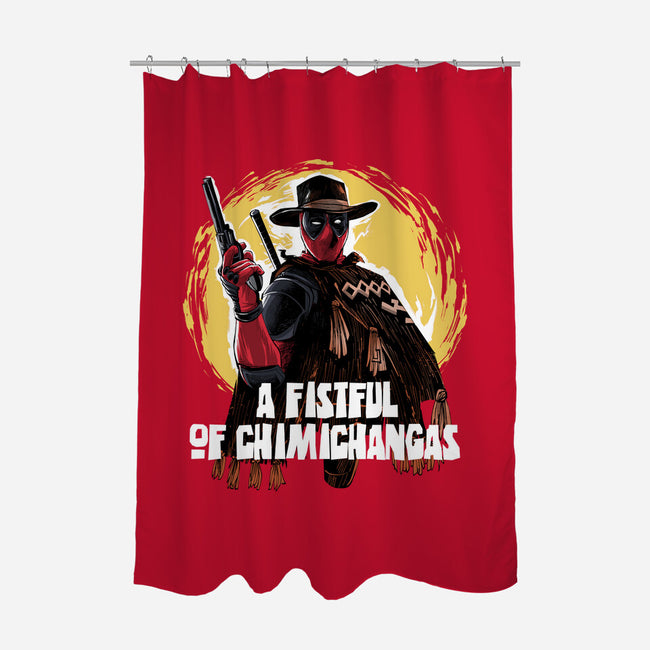 A Fistful Of Chimichangas-None-Polyester-Shower Curtain-zascanauta