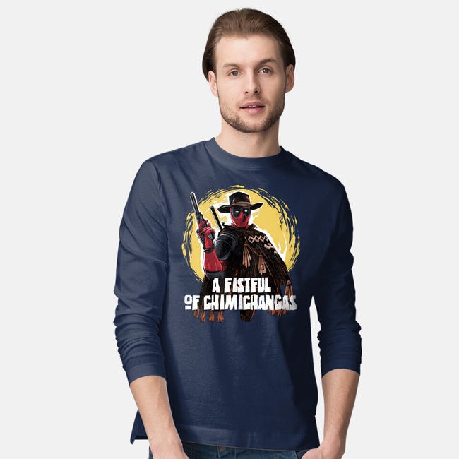 A Fistful Of Chimichangas-Mens-Long Sleeved-Tee-zascanauta