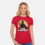 A Fistful Of Chimichangas-Womens-Fitted-Tee-zascanauta