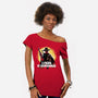 A Fistful Of Chimichangas-Womens-Off Shoulder-Tee-zascanauta