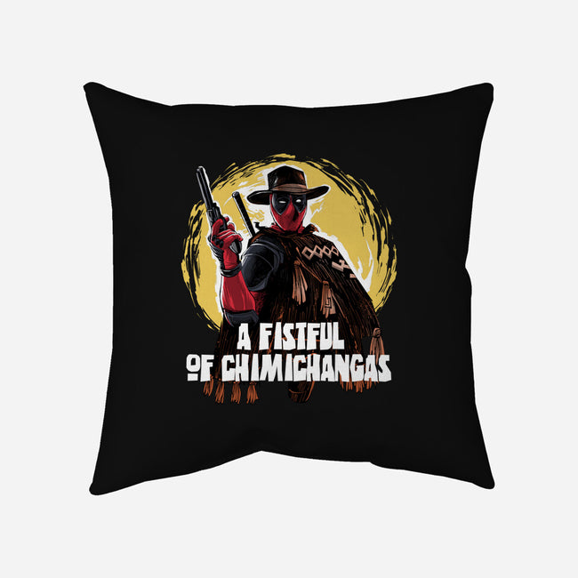 A Fistful Of Chimichangas-None-Removable Cover-Throw Pillow-zascanauta