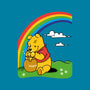 Gold At The End Of The Rainbow-None-Fleece-Blanket-imisko