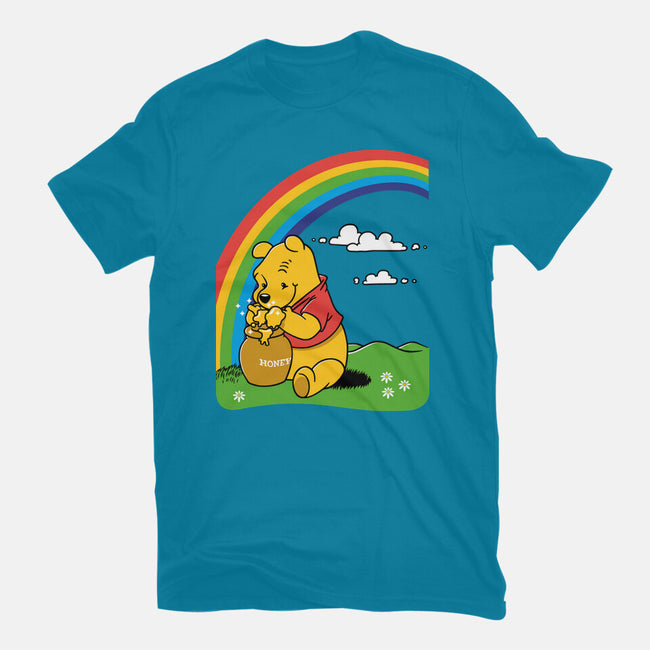 Gold At The End Of The Rainbow-Mens-Basic-Tee-imisko