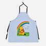 Gold At The End Of The Rainbow-Unisex-Kitchen-Apron-imisko