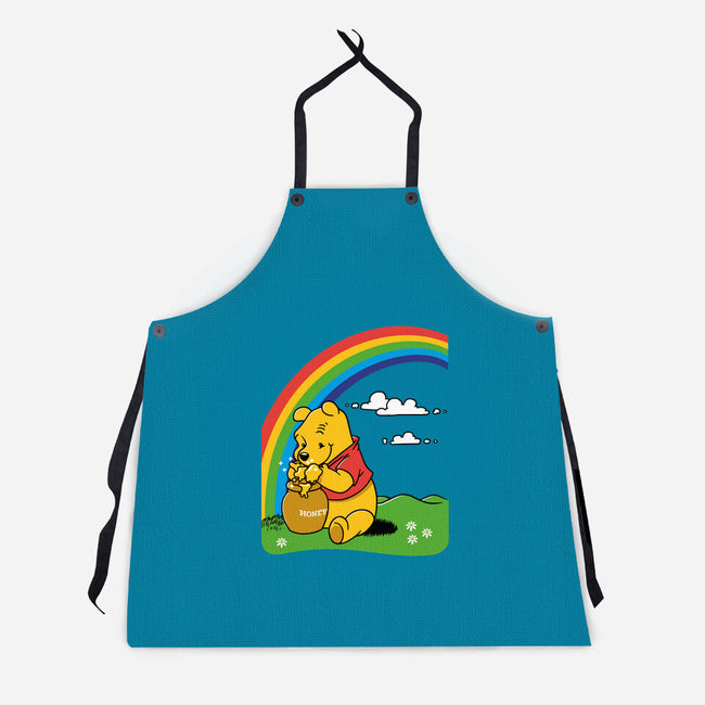 Gold At The End Of The Rainbow-Unisex-Kitchen-Apron-imisko