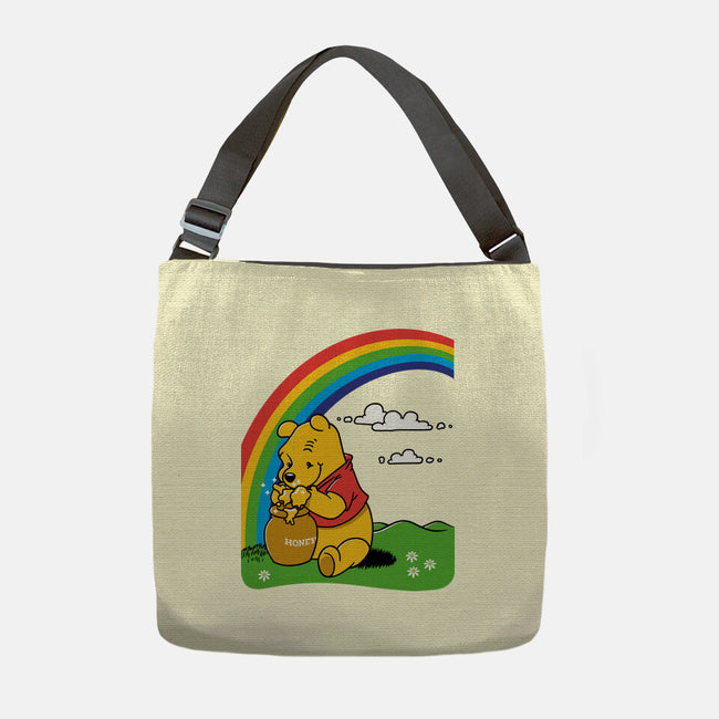 Gold At The End Of The Rainbow-None-Adjustable Tote-Bag-imisko