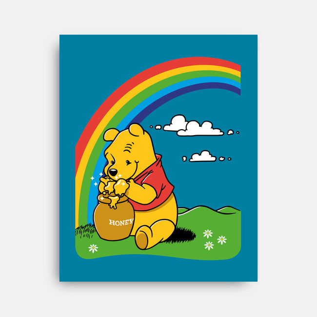 Gold At The End Of The Rainbow-None-Stretched-Canvas-imisko