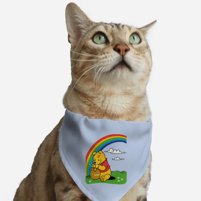 Gold At The End Of The Rainbow-Cat-Adjustable-Pet Collar-imisko