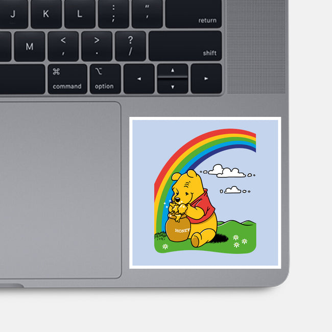 Gold At The End Of The Rainbow-None-Glossy-Sticker-imisko