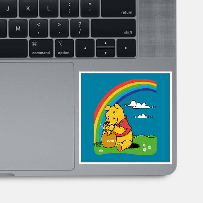 Gold At The End Of The Rainbow-None-Glossy-Sticker-imisko