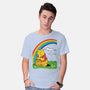 Gold At The End Of The Rainbow-Mens-Basic-Tee-imisko