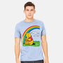 Gold At The End Of The Rainbow-Mens-Heavyweight-Tee-imisko