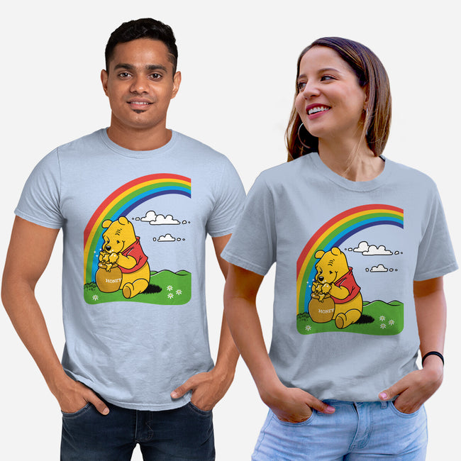 Gold At The End Of The Rainbow-Unisex-Basic-Tee-imisko