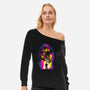 Isla Nublar-Womens-Off Shoulder-Sweatshirt-dalethesk8er