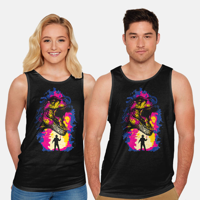 Isla Nublar-Unisex-Basic-Tank-dalethesk8er