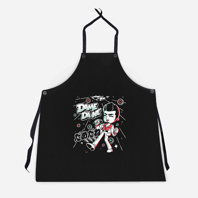 Dame Da Ne Karaoke-Unisex-Kitchen-Apron-estudiofitas