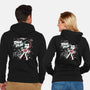 Dame Da Ne Karaoke-Unisex-Zip-Up-Sweatshirt-estudiofitas