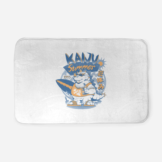 Kaiju Summer Vibes-None-Memory Foam-Bath Mat-ilustrata