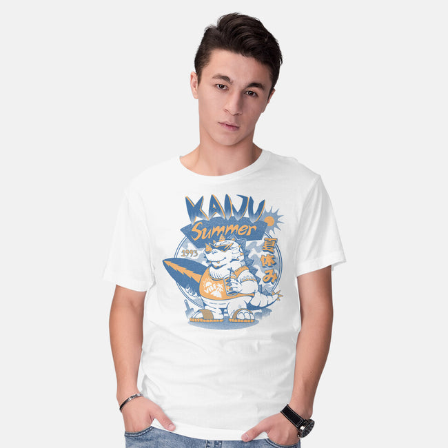 Kaiju Summer Vibes-Mens-Basic-Tee-ilustrata