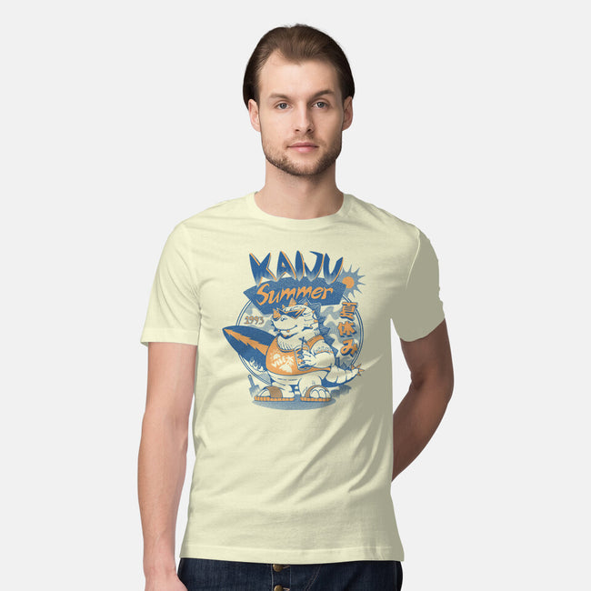 Kaiju Summer Vibes-Mens-Premium-Tee-ilustrata