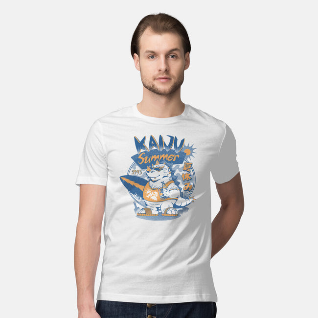 Kaiju Summer Vibes-Mens-Premium-Tee-ilustrata