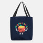 Peach Please-None-Basic Tote-Bag-NemiMakeit