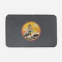 The Great Heeler Off Kanagawa-None-Memory Foam-Bath Mat-retrodivision