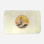 The Great Heeler Off Kanagawa-None-Memory Foam-Bath Mat-retrodivision