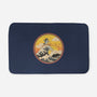 The Great Heeler Off Kanagawa-None-Memory Foam-Bath Mat-retrodivision