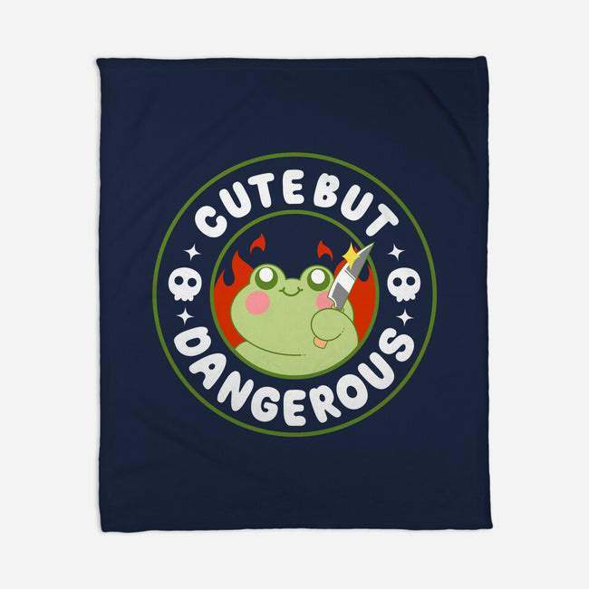 Cute But Dangerous Toad-None-Fleece-Blanket-Tri haryadi