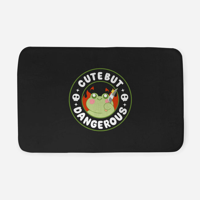 Cute But Dangerous Toad-None-Memory Foam-Bath Mat-Tri haryadi