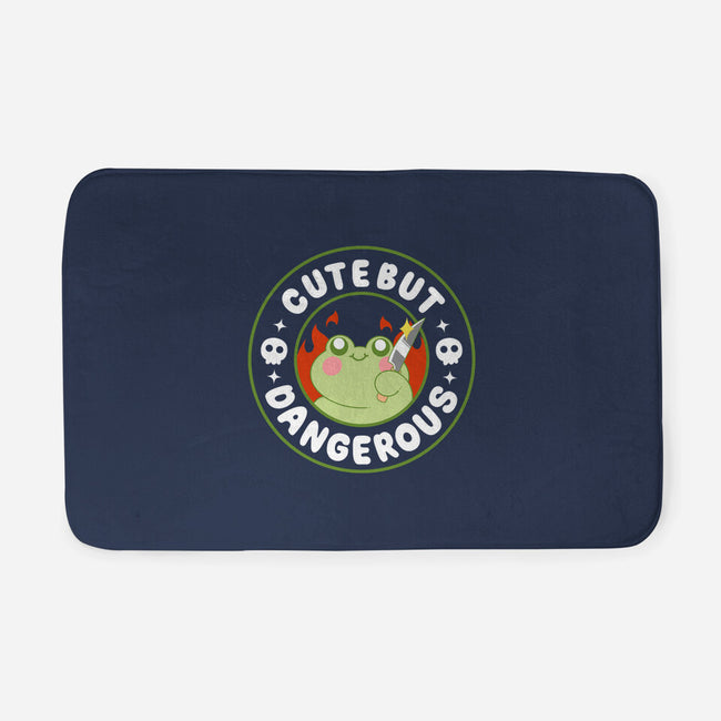 Cute But Dangerous Toad-None-Memory Foam-Bath Mat-Tri haryadi