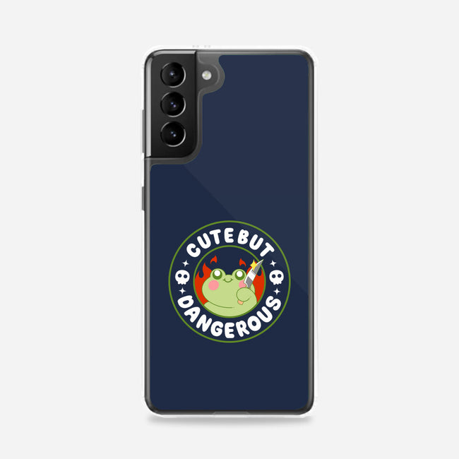 Cute But Dangerous Toad-Samsung-Snap-Phone Case-Tri haryadi