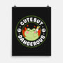 Cute But Dangerous Toad-None-Matte-Poster-Tri haryadi