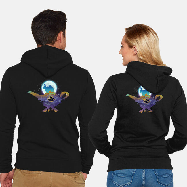 Let The Magic Shines-Unisex-Zip-Up-Sweatshirt-dandingeroz